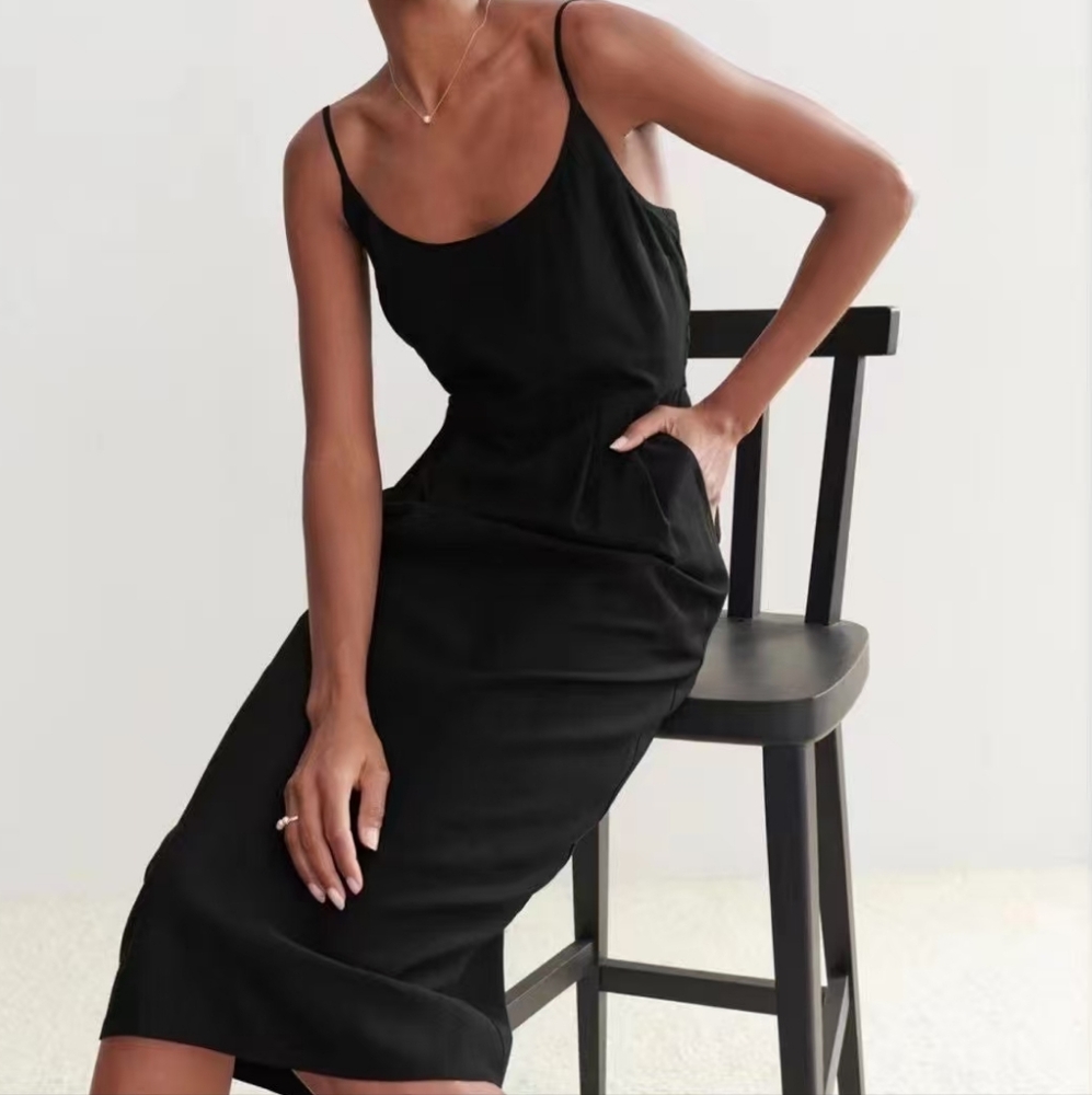 Jenni Kayne Rove Dress Black